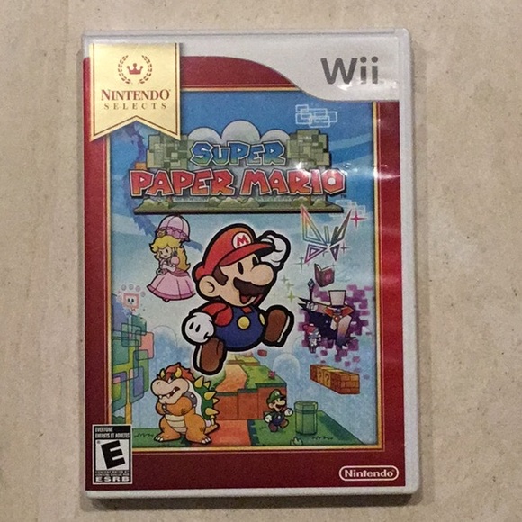 Super Paper Mario Nintendo Wii Game Nintendo Selects - Picture 6 of 6